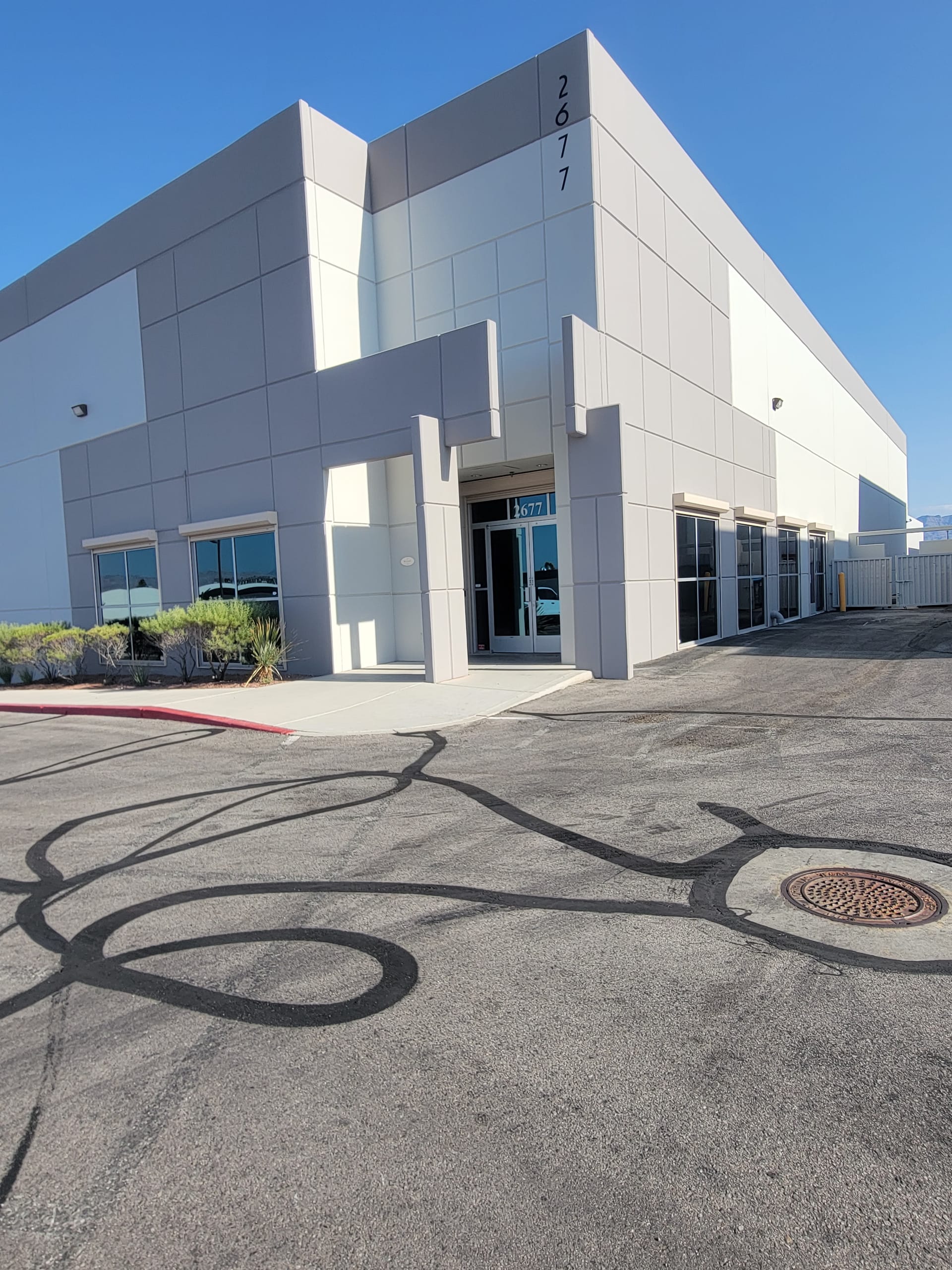 Commercial exterior painting project by Mark Anthony Painting in Las Vegas, NV