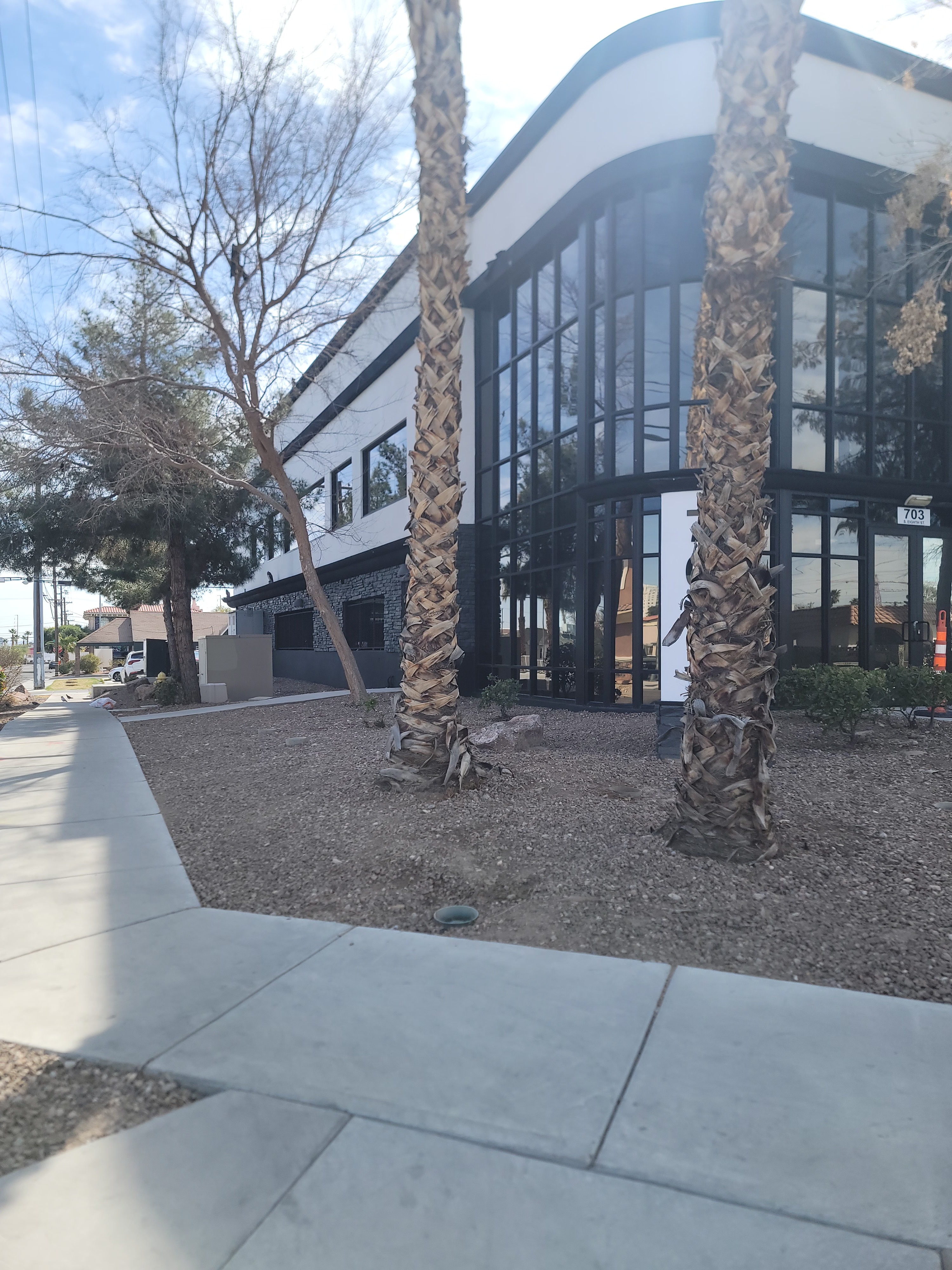Commercial exterior painting project by Mark Anthony Painting in Las Vegas, NV