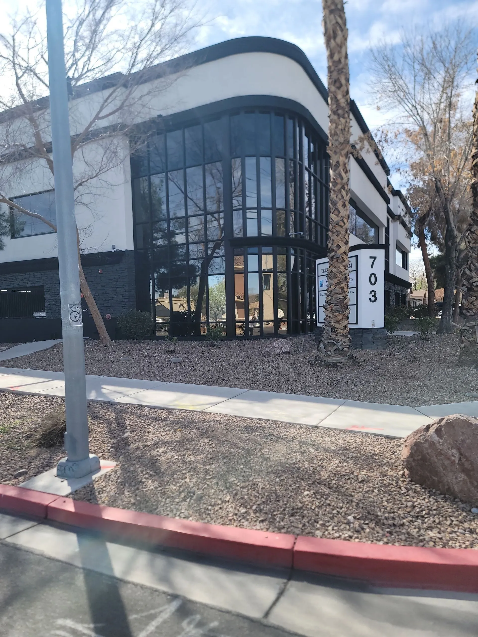 Commercial exterior painting project by Mark Anthony Painting in Las Vegas, NV