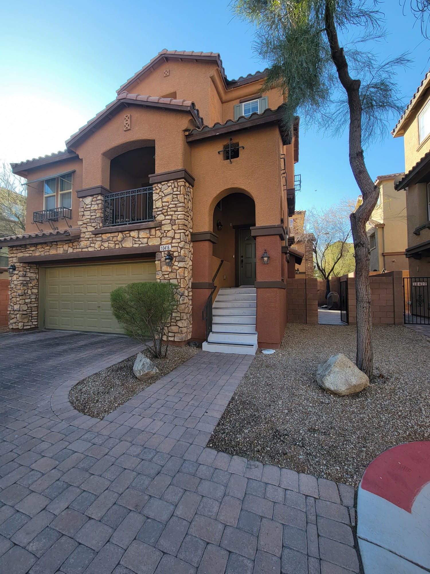 Exterior painting project by Mark Anthony Painting in Las Vegas, NV