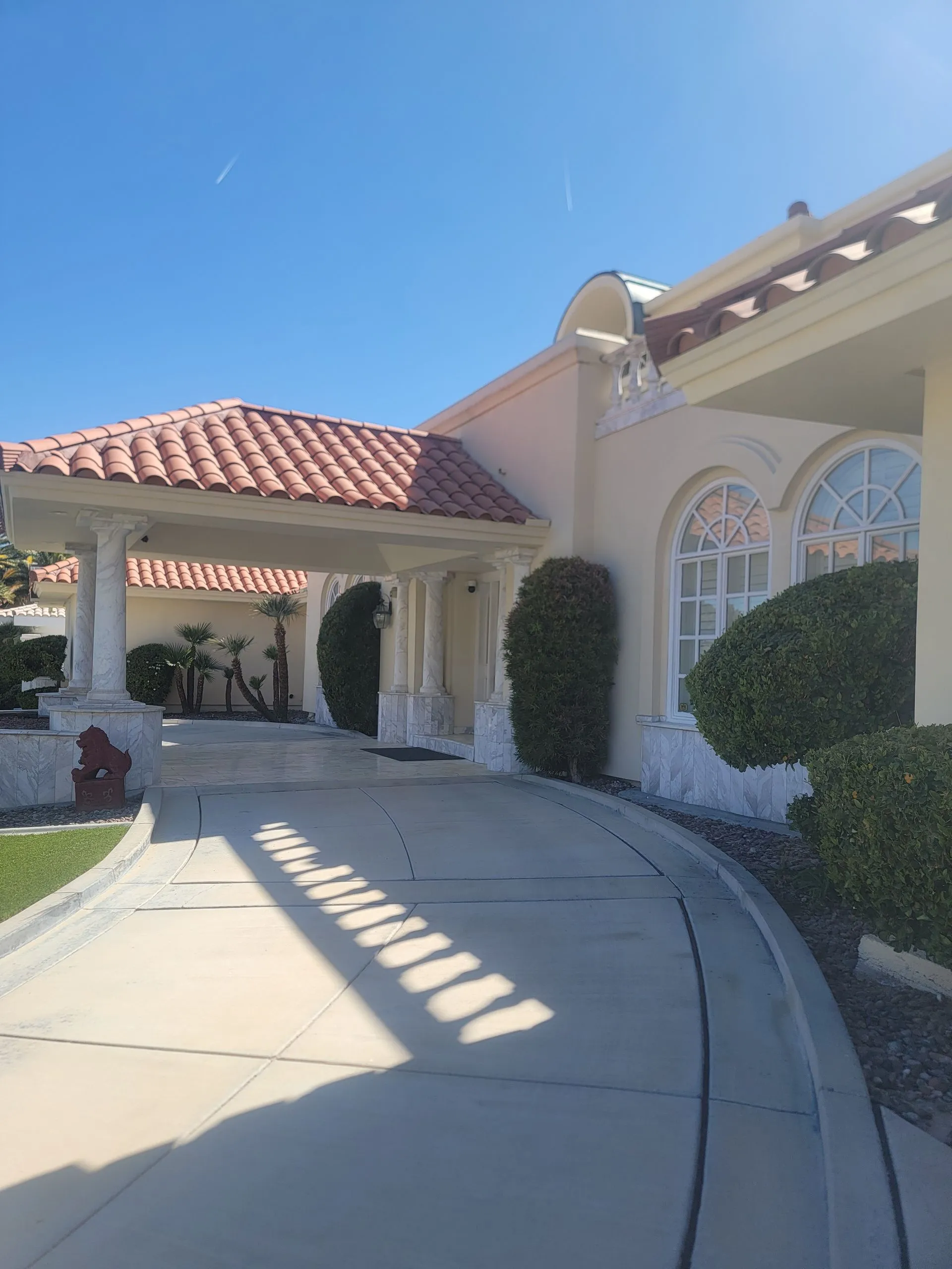 Exterior painting project by Mark Anthony Painting in Las Vegas, NV