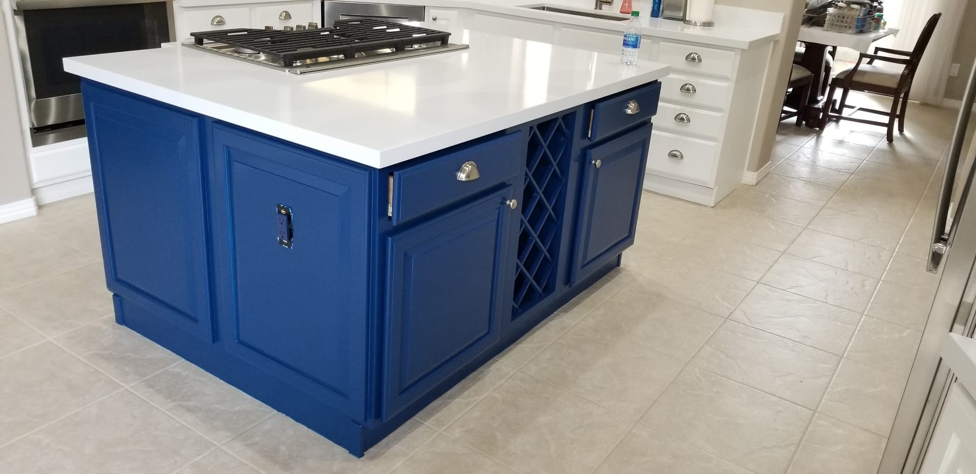 Kitchen cabinet painting project by Mark Anthony Painting in Las Vegas, NV